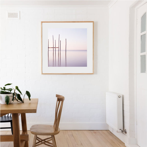 'A Delicate Dawn' Soothing Art Print