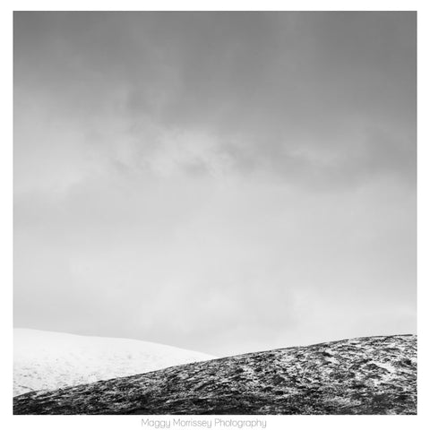 'Rannoch Moor' Minimalist Scottish Art Print