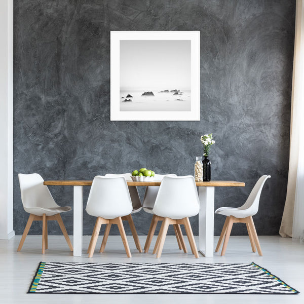 'Sea Rock' Minimalist Ocean Wall Art