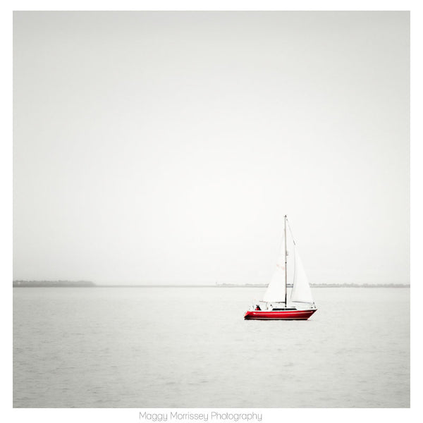 'Sailing On Dreams' Dublin Bay Art Print