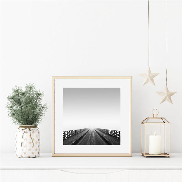 'The Road Less Travelled' Minimalist Wall Art Print