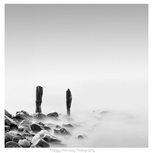 'Pebble Beach' Minimalist Beach Photography