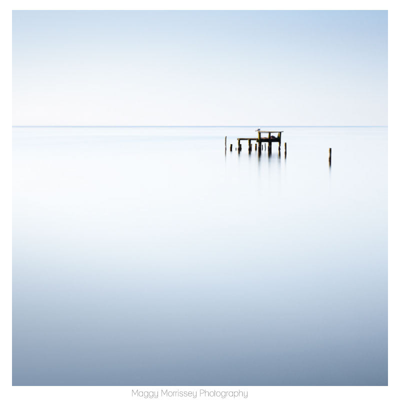 'Sea Dreams' Blue Coastal Wall Art Print