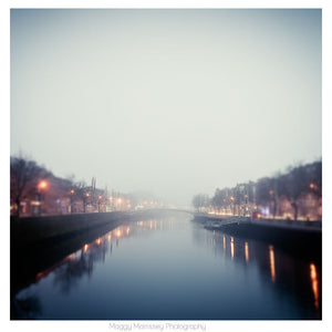 'Blue Dawn' Dublin Wall Art Print