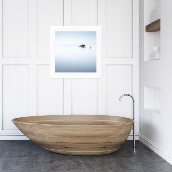 'Sea Dreams' Blue Coastal Wall Art Print