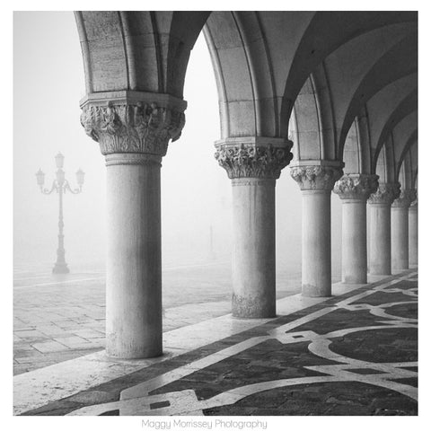 'Palazzo Ducale' Foggy Venice Art Print